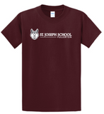 St. Joseph - Long Wolfie - Short Sleeve Shirt (Maroon, White, Black or Grey)