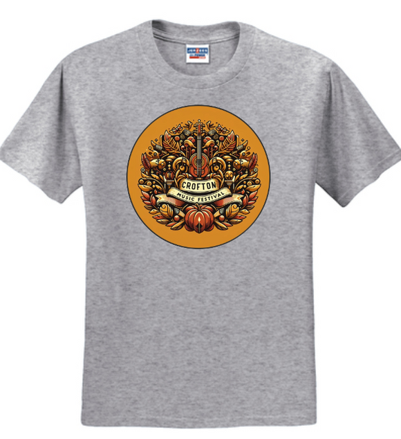 Crofton Music Festival - Short Sleeve Shirt (Sponsors on Back)