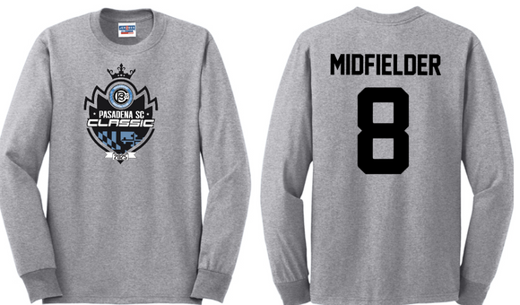 Pasadena Classic - Grey Long Sleeve Shirt