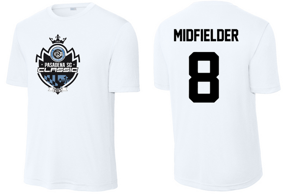 Pasadena Classic - White Performance SS TShirt