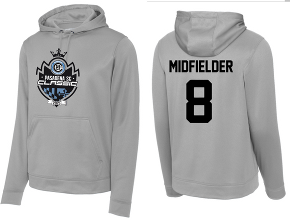 Pasadena Classic - Silver Performance Hoodie (ONLINE ONLY)