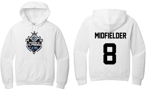 Pasadena Classic - White Hoodie