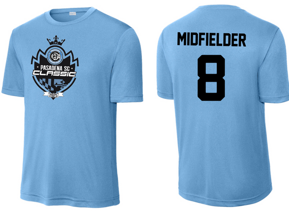 Pasadena Classic - Carolina Blue Performance SS TShirt