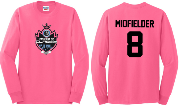 Pasadena Classic - Pink Long Sleeve Shirt