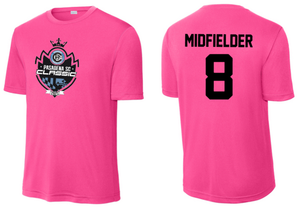 Pasadena Classic - Pink Performance SS TShirt