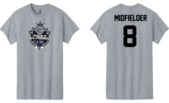 Pasadena Classic - Grey Cotton Short Sleeve Shirt