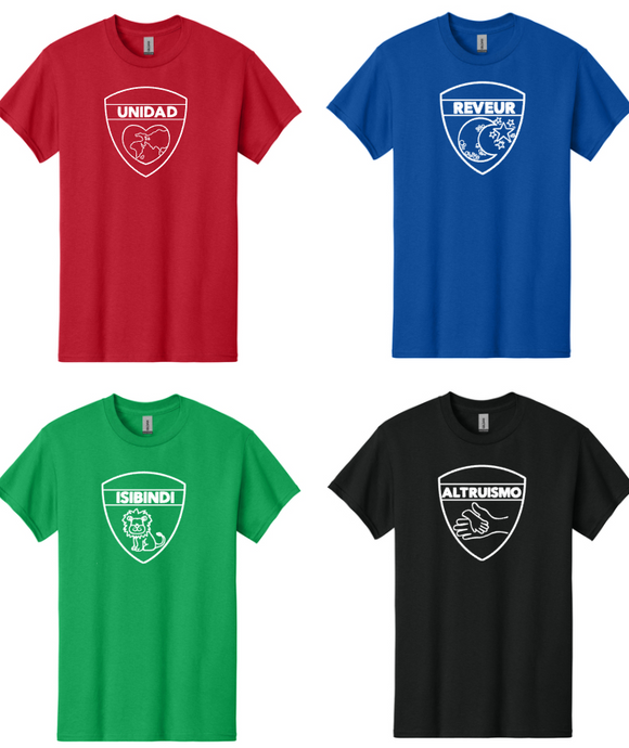 Meade Heights Elementary - House Colors - Short Sleeve Shirt (Youth and Adult Sizes)