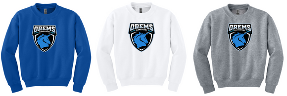 OREMS Elementary - Crewneck Sweatshirt (Royal, White or Grey)