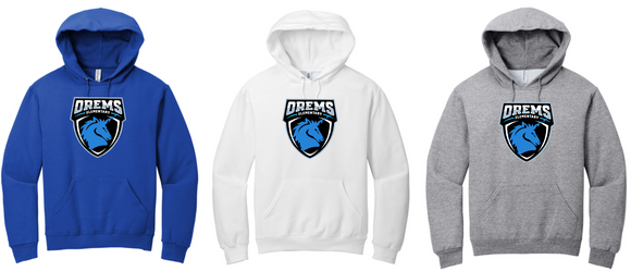 OREMS Elementary - Hoodie Sweatshirt (Royal, White or Grey)