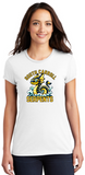 South Carroll Serpents - Women's Fitted Perfect Tri Tee (White or Black)