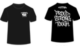 Vuong's Competition - Black Short Sleeve Shirt - Proud Strong Tough