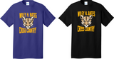 WHBMS - SPORTS - Short Sleeve Shirt (PICK YOUR SPORT) (Purple or Black)