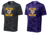 WHBMS - SPORTS - Camo Hex Short Sleeve Shirt (PICK YOUR SPORT) (Black or Purple)