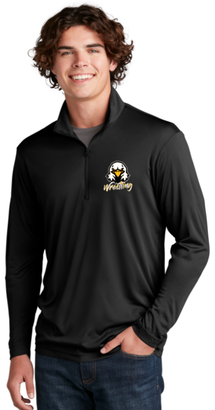 NHS Wrestling - Competitor 1/4 Zip Pullover