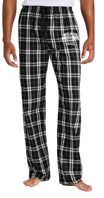 Meade Heights Elementary - PJ Pants (Youth or Adult Sizes) (Black or Navy Blue)