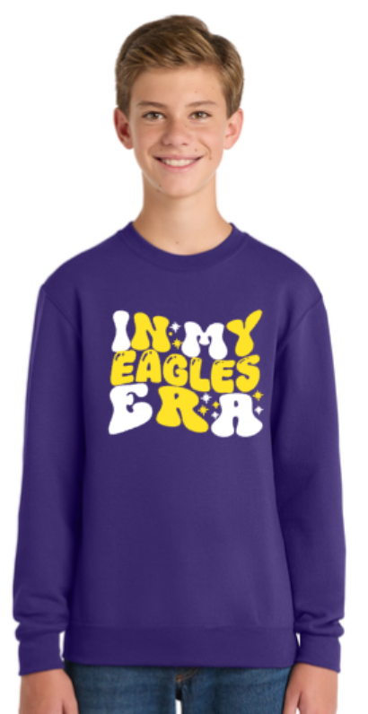 Arbutus Middle - Era - Purple Crewneck Sweatshirt
