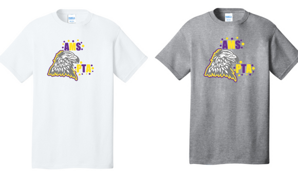 Arbutus Middle - Eagle - Short Sleeve Shirt (White or Grey)