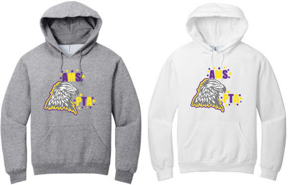 Arbutus Middle - Eagle - Hoodie Sweatshirt (White or Grey)