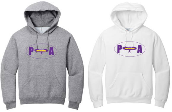 Arbutus Middle - PTA - Hoodie Sweatshirt (White or Grey)