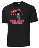 NC Wrestling - Knight - SS Performance Shirt (White or Silver)