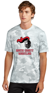 NC Wrestling - Knight - Camo Hex Short Sleeve Shirt