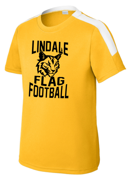 Lindale - FOOTBALL - United Crew Short Sleeve Shirt (Gold)