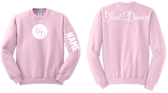 Just Dance - Classic Pink Crewneck Sweatshirt