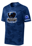 CHS ESports - Camo Hex Performance SS T-shirt (Navy Blue, Iron Grey, White or Royal Blue)