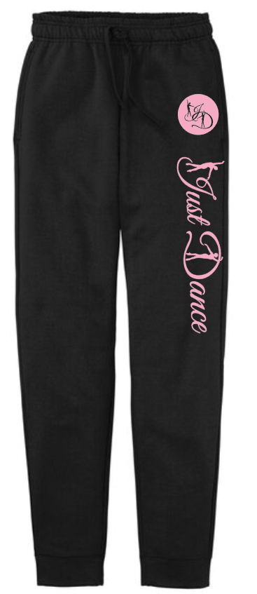 Just Dance - Black Jogger Sweatpants
