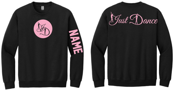 Just Dance - Black Crewneck Sweatshirt