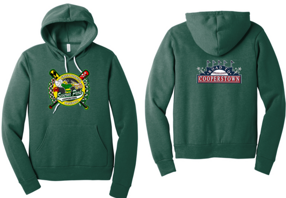 2025 Cooperstown - Bella Canvas Hoodie (Forest Green Heather, Black or Grey)