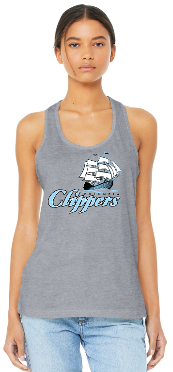 CAA - Grey Racer Back Tank Top