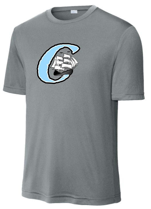 CAA - Performance Grey Short Sleeve Shirt