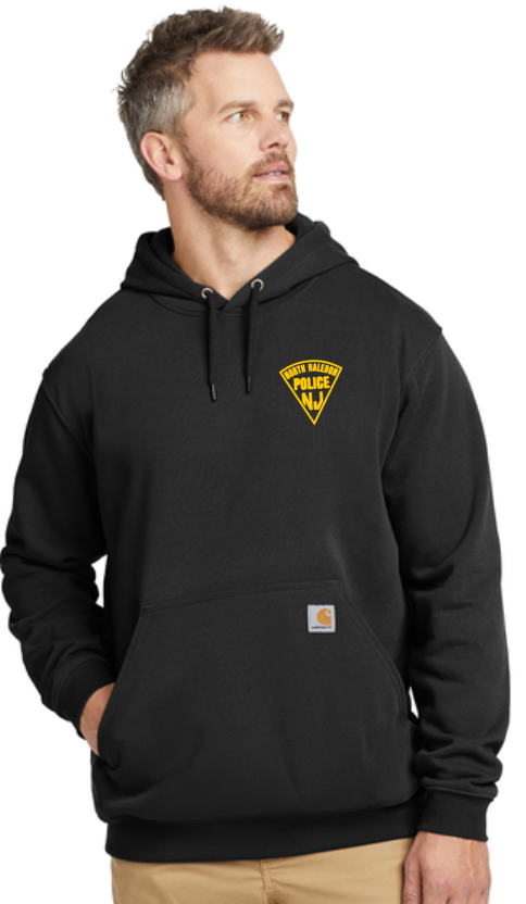 NHPD - Black Carhartt Midweight Hooded Sweatshirt.