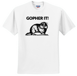 GBHS SWIM - GOPHER Short Sleeve T Shirt (Grey, White or Red)