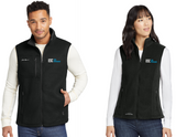 LISC Fund Management - Black Eddie Bauer Fleece Vest (Women's or Men's) (Black or Grey)