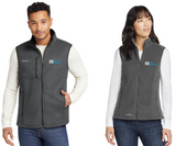 LISC Fund Management - Black Eddie Bauer Fleece Vest (Women's or Men's) (Black or Grey)