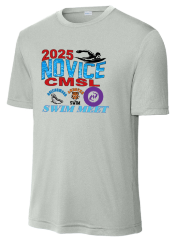 2025 Novice Meet - Silver Performance Short Sleeve Shirt