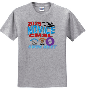 2025 Novice Meet - Grey Short Sleeve Shirt