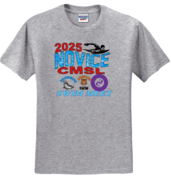 2025 Novice Meet - Grey Short Sleeve Shirt