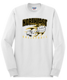 NHS Volleyball - NHS Long Sleeve T Shirt (Grey, Black or White)