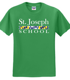 St. Joseph Cockeysville - Flag - Short Sleeve Shirt (Island Yellow, Tennessee Orange, Deep Purple, True Red or Kelly Green) (Youth and Adult)