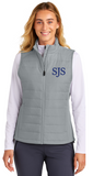 St. Joseph Cockeysville - Sport-Tek Women’s Teknical Hybrid Silver Vest (Embroidered)