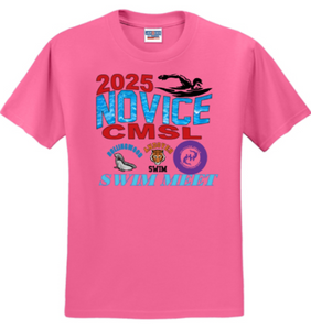 2025 Novice Meet - Pink Short Sleeve Shirt - ONLINE ONLY