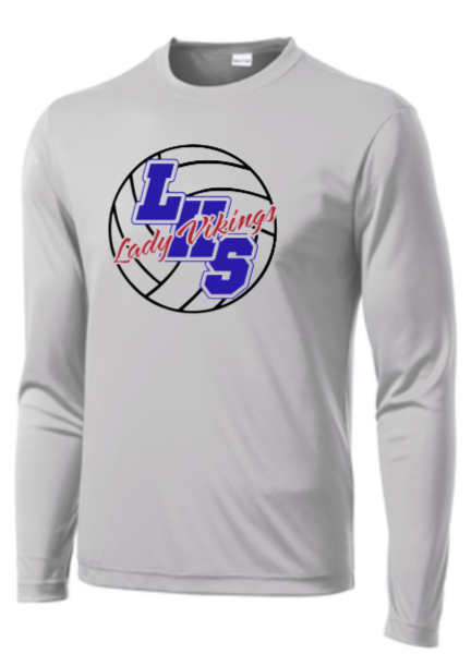 LHS Volleyball - LHS Performance Long Sleeve T Shirt