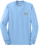 St. Joseph Cockeysville - Small Circle - Long Sleeve Shirt (Light Blue, Navy or White) (Youth and Adult)