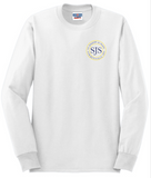 St. Joseph Cockeysville - Small Circle - Long Sleeve Shirt (Light Blue, Navy or White) (Youth and Adult)