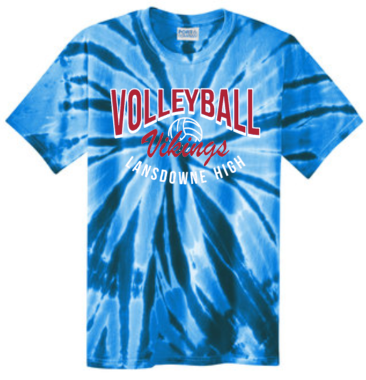 LHS Volleyball - Official Tye Dye Short Sleeve Shirt