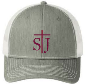 St. Joseph School - Snapback Trucker Cap - STJ Logo (Printed)