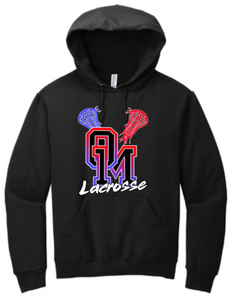 OM Youth LAX - Gradient - Black Hoodie Sweatshirt